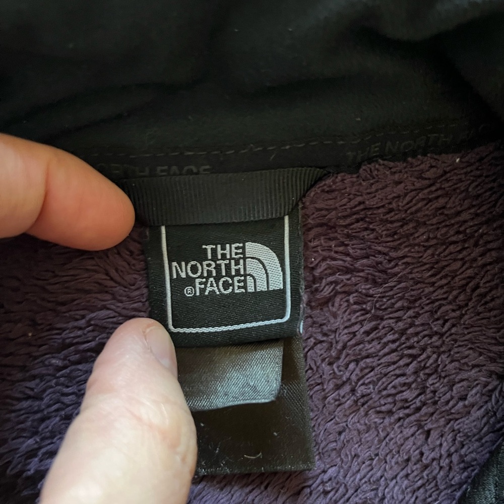 The North Face Dark Purple Sherpa Full Zip Jacket Women’s Small - Picture 4 of 8